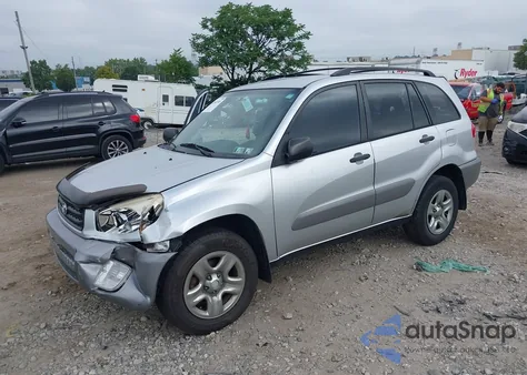 2002 Toyota Rav4 из США, поврежденный, VIN JTEHH20V326025120